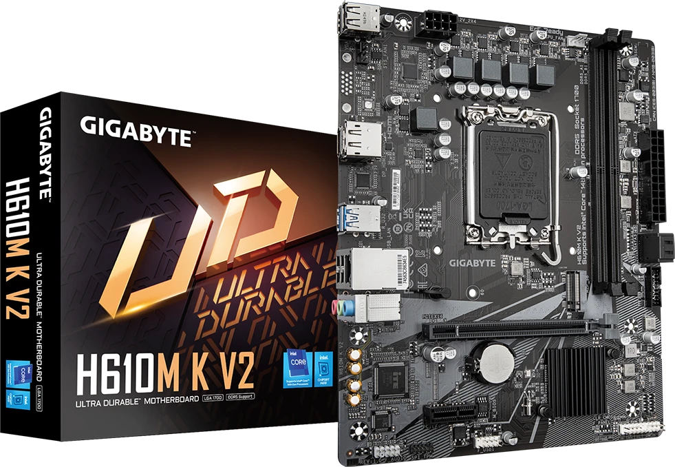 Материнская плата 1700 Gigabyte H610M K V2