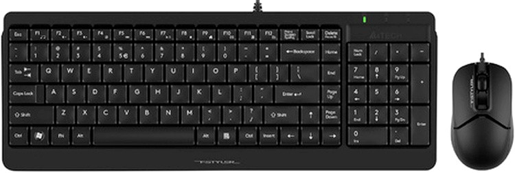 Комплект A4Tech FStyler F1512Gb черный