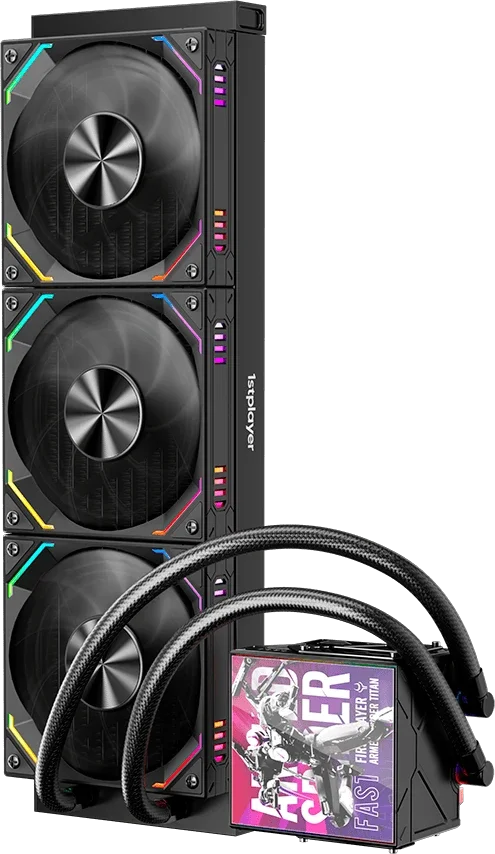 Водяное охлаждение 1stPlayer F.A.S.T. FT-360 Black
