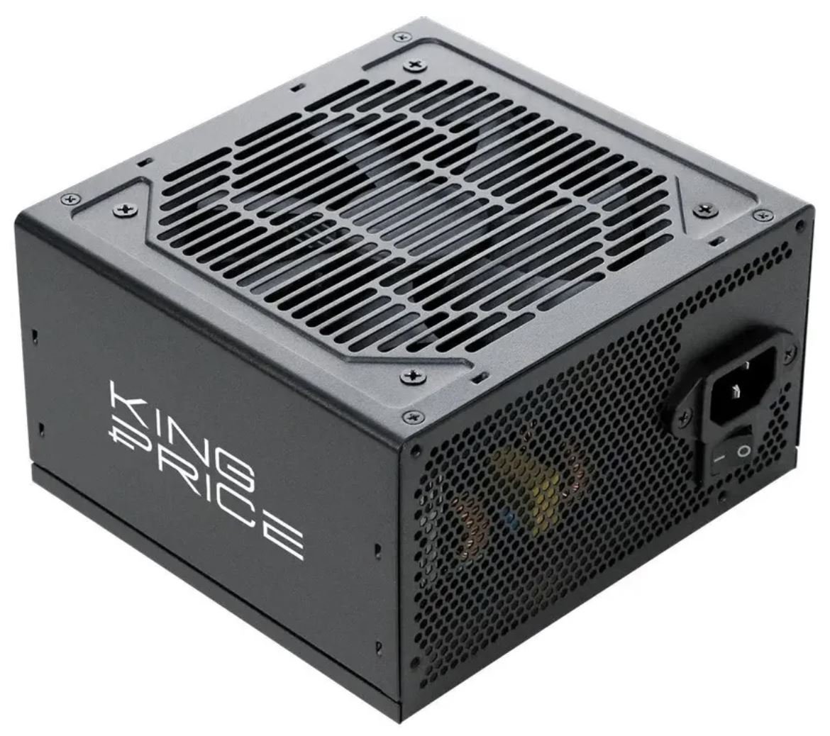 Блок питания ATX 400W KingPrice KPPSU400 (KPPSU400V2), черный