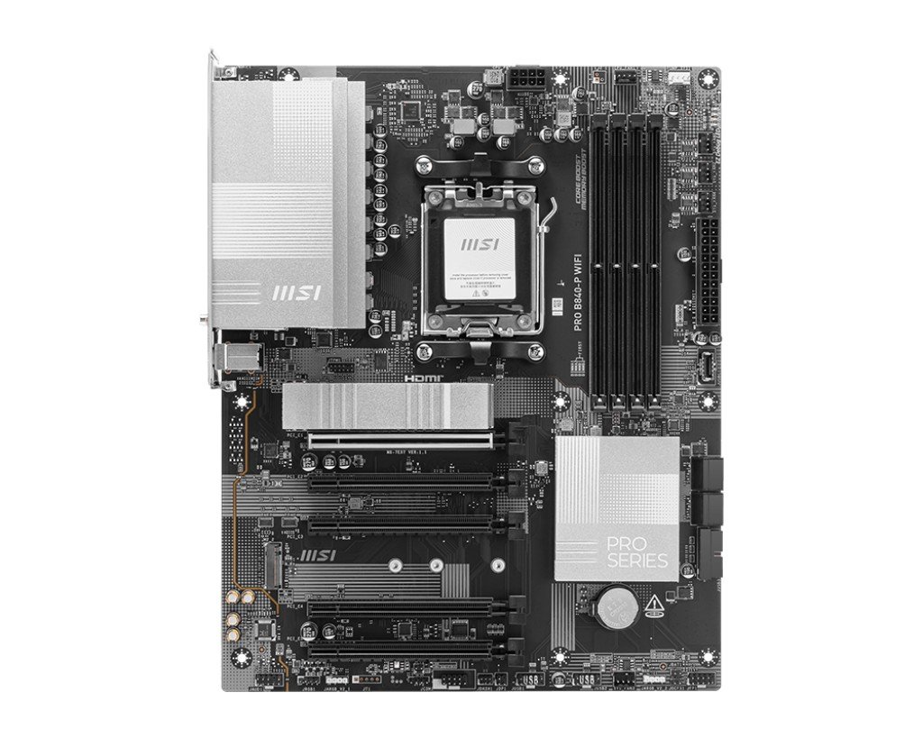 Материнская плата AM5 MSI PRO B840-P WIFI (ATX, 4xDDR5)