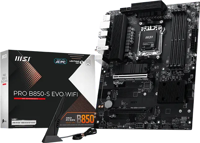 Материнская плата AM5 MSI B850-S PRO EVO WIFI