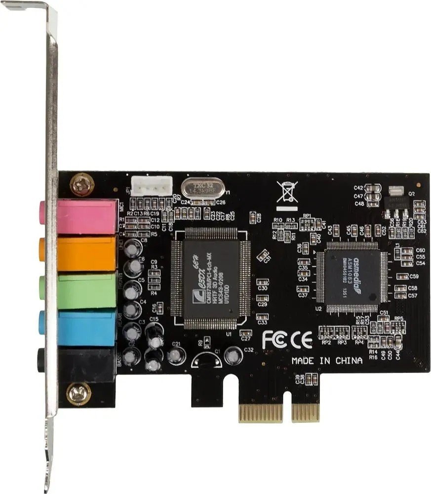 Внутренняя звуковая карта ASIA PCIE 8738 6C