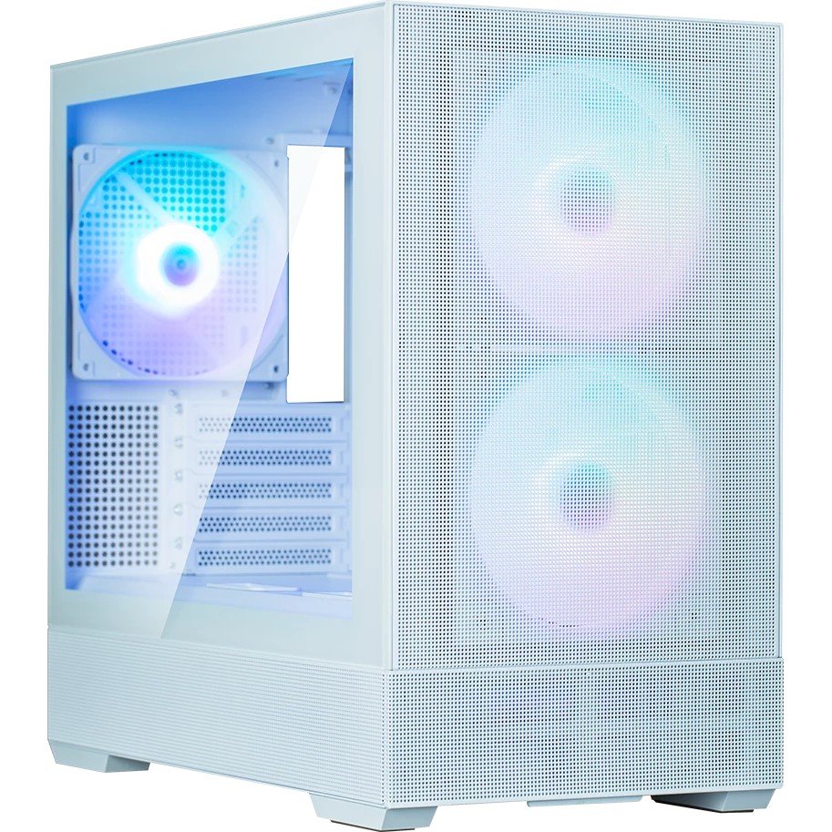 Корпус ZALMAN P30 AIR WHITE, FRONT 2x140mm ARGB, REAR 1x140mm ARGB
