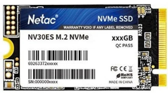 Накопитель SSD M2 128Gb Netac NT01NV30ES-128-E4X