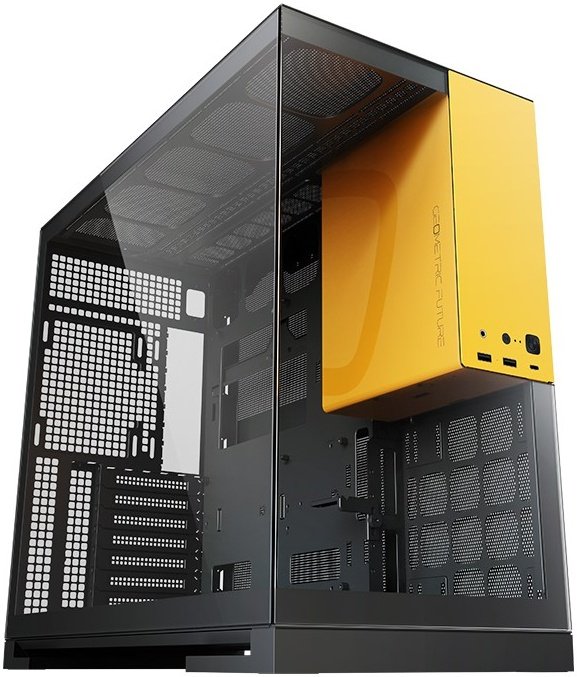 Корпус Geometric Future Model 5 Black Yellow / mid tower, E-ATX / 1AM5WKBY00100
