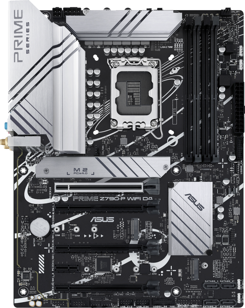 Материнская плата 1700 Asus B760M-A Prime WIFI D4