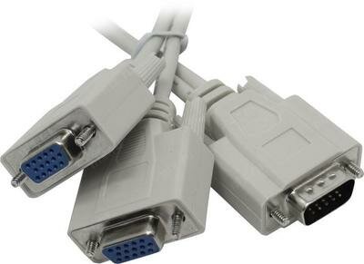 Переходник VGA-->VGA x 2 Exegate EX284939RUS