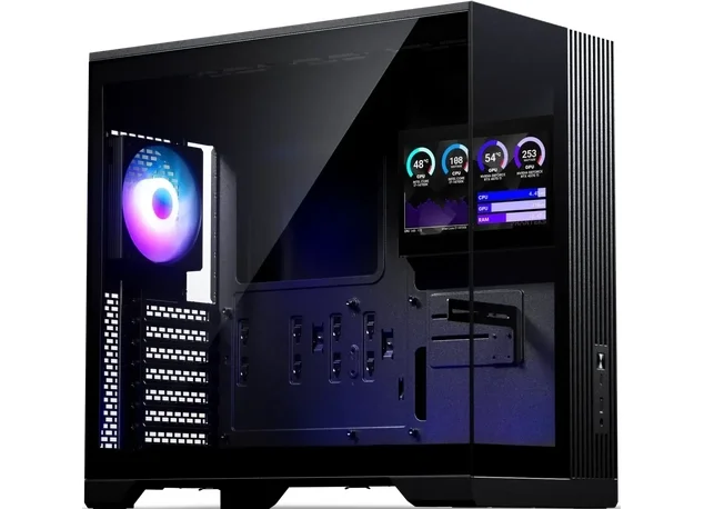 Корпус Phanteks XT V5-LCD Black (Mid-Tower, ATX, закаленное стекло, 4x120mm ARGB PWM, LCD-дисплей)