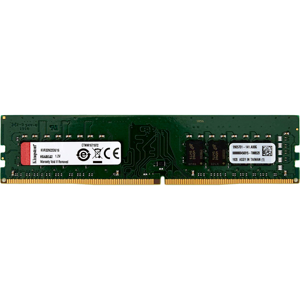 Модуль памяти DDR4 16Gb Kingston 3200 KVR32N22S8/16