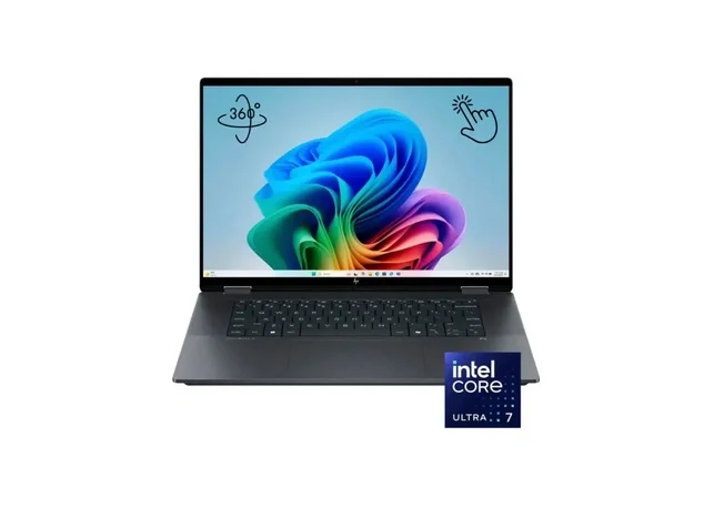 Ноутбук 16" HP OmniBook X Flip NGAI 16-AS0023DX (IPS,FHD+,Ultra 7-256V,16GB,1TB,Win 11 Home)
