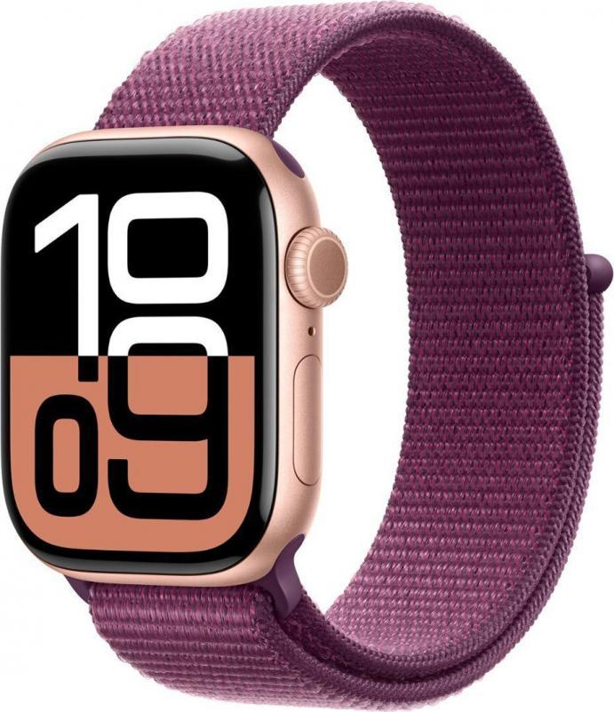 Часы Apple watch S10 42 Rose Gold Al Plum SL LTE MWXC3