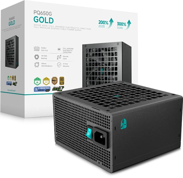 Блок питания 650W Deepcool Gamerstorm PQ650G