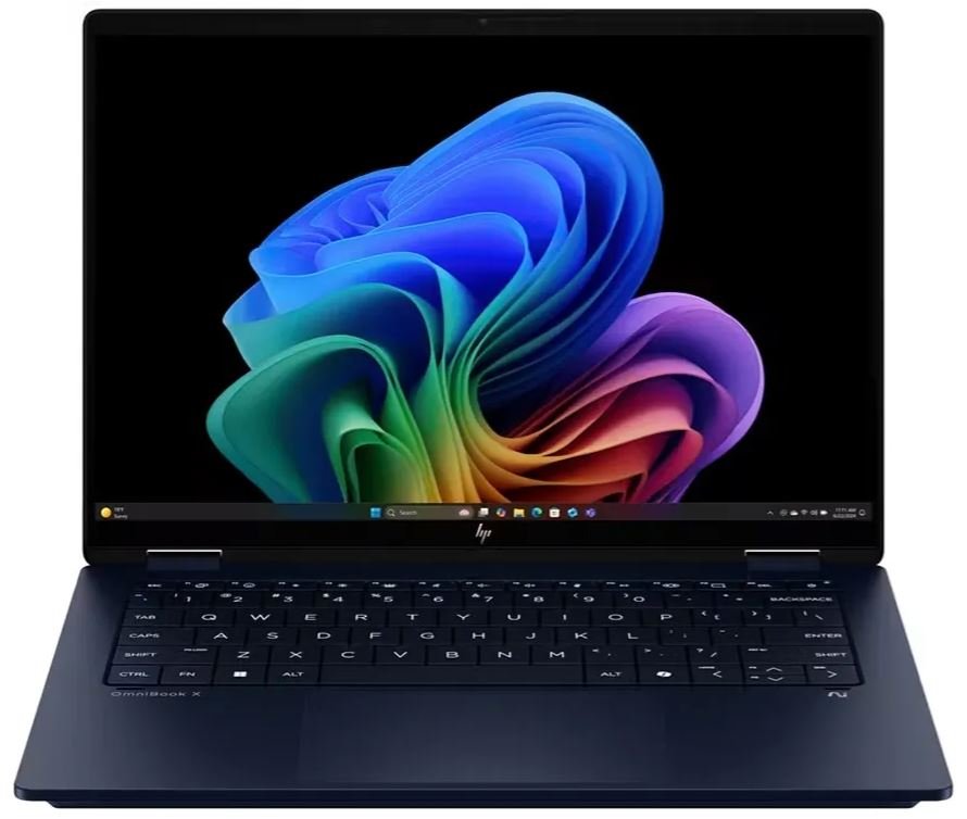 Ноутбук 14" HP OmniBook X Flip NGAI (Touch/IPS/FHD+) Ultra 5-226V/16GB/512GB SSD/Intel Arc/Win11