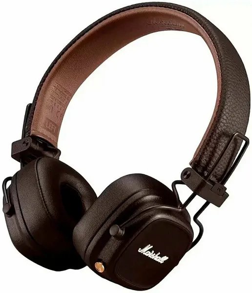 Беспроводные наушники Marshall Major V коричневые EAC