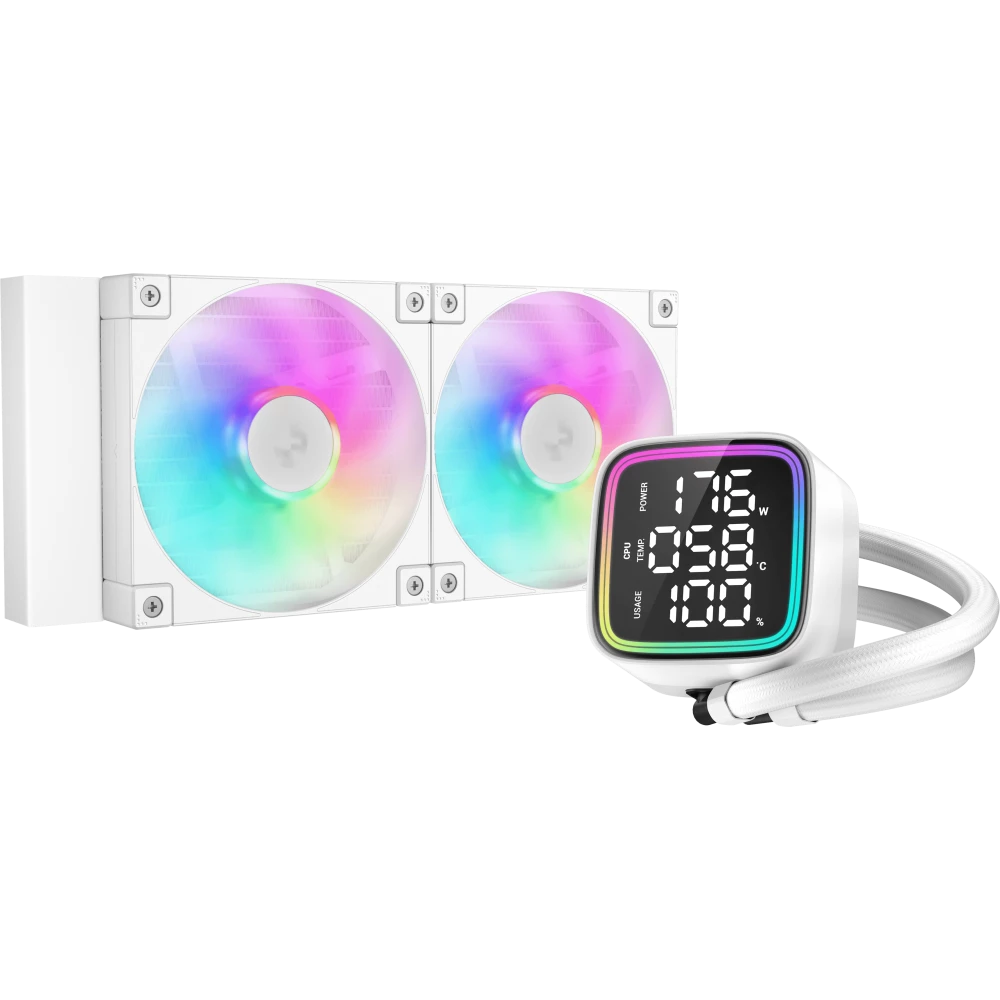 Водяное охлаждение DeepCool LD240 WH