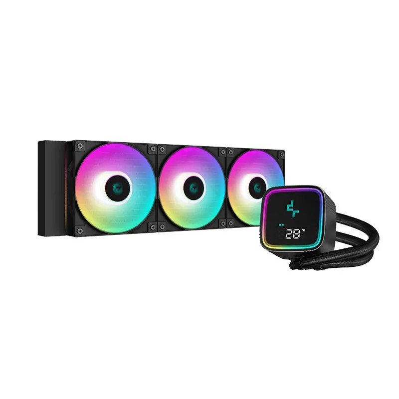 Система водяного охлаждения DeepCool LS720 SE DIGITAL Black RGB 360 R-LS720-BKAMMD-G-1