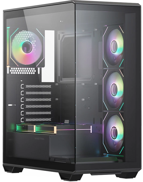 Корпус Xastra Q600 6ARGB-C10 Black