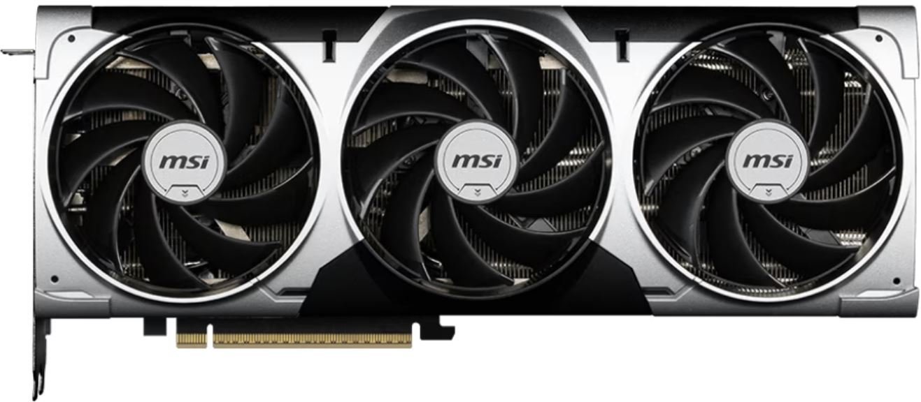 Видеокарта RTX 5070 Ti 16GB MSI VENTUS 3X OC Black