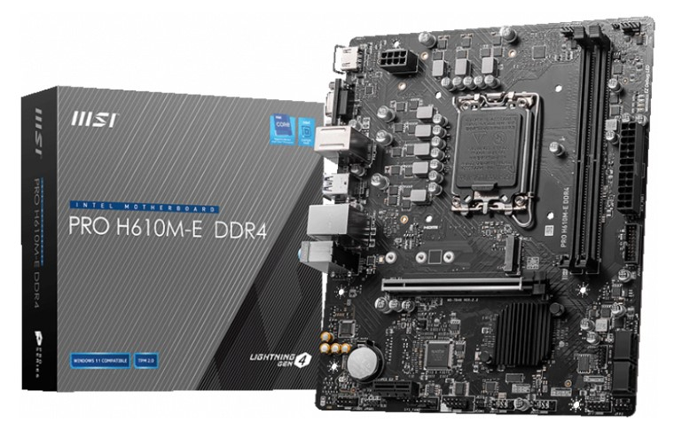 Материнская плата 1700 MSI H610M-B PRO DDR5