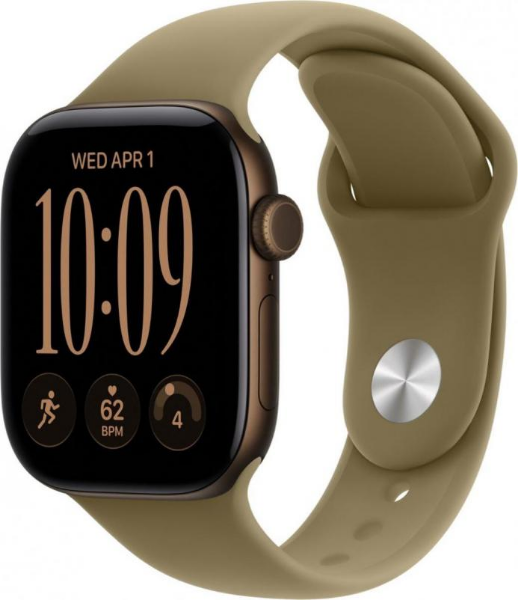 Часы Apple watch S12 46 Dk Bronze Al Olive SB M/L MJEU4
