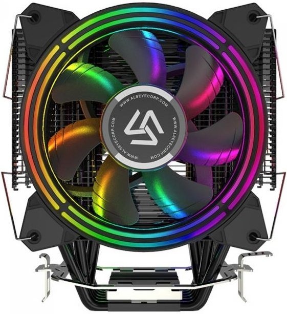 Кулер для процессора Alseye Halo H120D ARGB, чёрный (AS.01.02.0009)