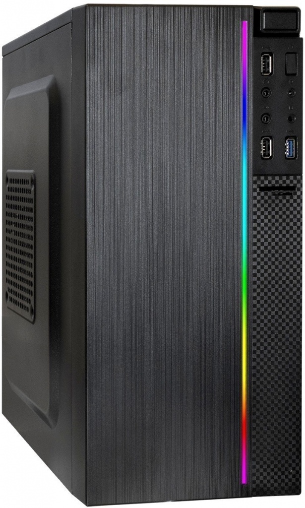 Корпус Exegate mEVO-9302 RGB Black EX287882RUS