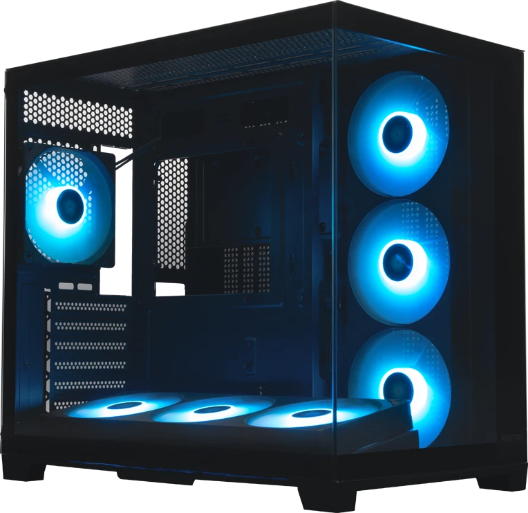 Корпус Xastra QW500 7ARGB-FC-C6-UC Black QW500-2FA36A-1FC12-C6-UC