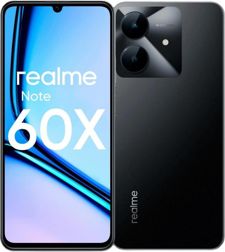 Realme Note 60x 4/128Gb Черный RU