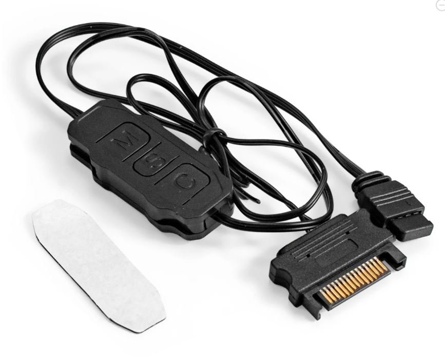 Контроллер ExeGate SATA.ARGB3pin для вентиляторов с ARGB 5V 3pin (SATA, ARGB 5V 3pin)
