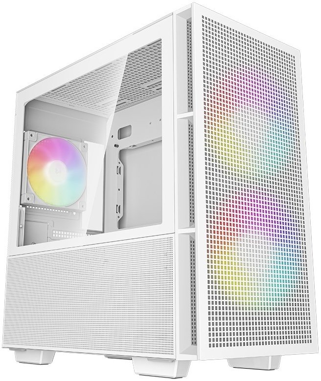 Корпус Deepcool CH360 white mATX, без БП, ARGB, USB3.2 Type-A + USB3.2 Type-C