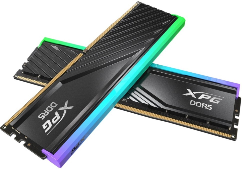 Модуль памяти DDR5 64Gb (2x32Gb Kit) AData 6000 XPG Lancer Blade RGB AX5U6000C3032G-DTLABRBK