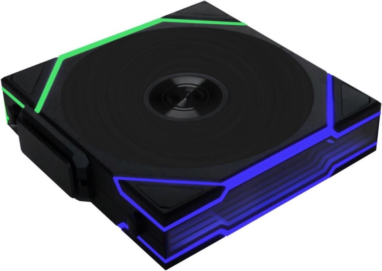 Вентилятор для корпуса 120MM Lian Li UNI FAN TL Wireless 120 Reverse Blade, чёрный
