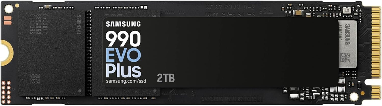 Твердотельный накопитель M.2 2280 NVMe 2TB Samsung 990 EVO Plus (MZ-V9S2T0B/AM)