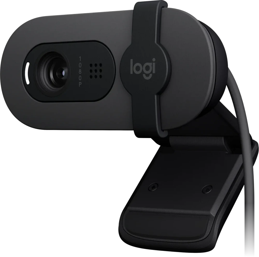 Веб-камера Logitech Brio 100 Black (960-001587)