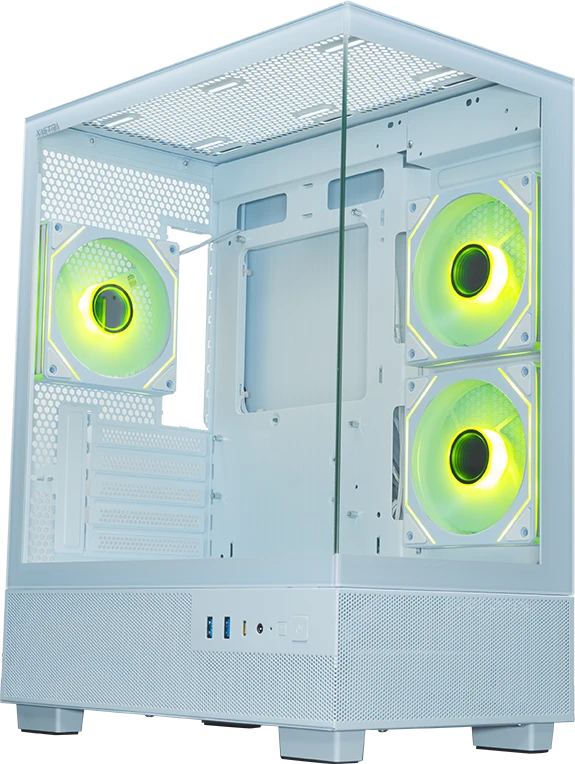 Корпус Xastra Q400M 3ARGB-C6-UC White