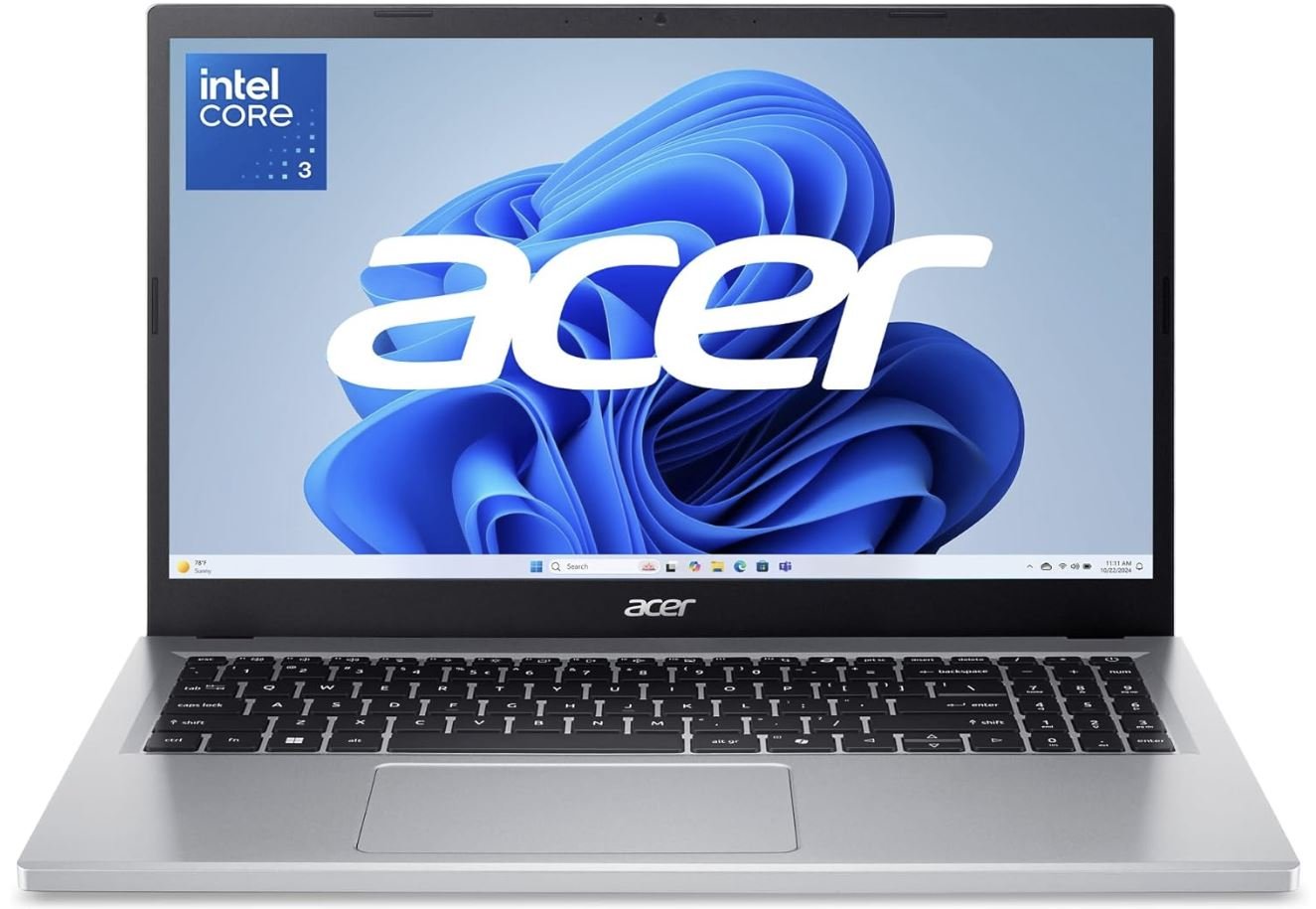 Ноутбук 15.6" Acer Aspire Go AG15-32P-39R2 (IPS/FHD) Core 3-N355/8GB/128GB SSD/Win 11 серебристый