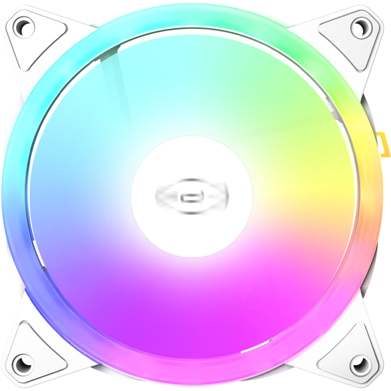 Вентилятор для корпуса с подсветкой 120mm PCCooler F3 T120 ARGB WH 3 in 1