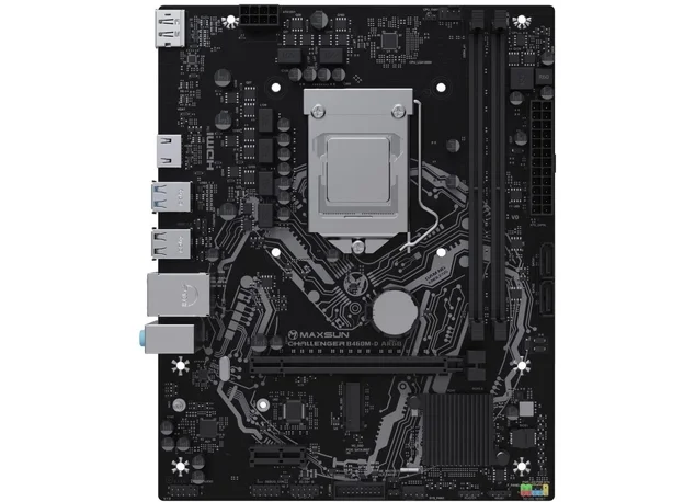 Материнская плата LGA 1200 MAXSUN MS-Challenger B460M-D ARGB (mATX, 2xDDR4)