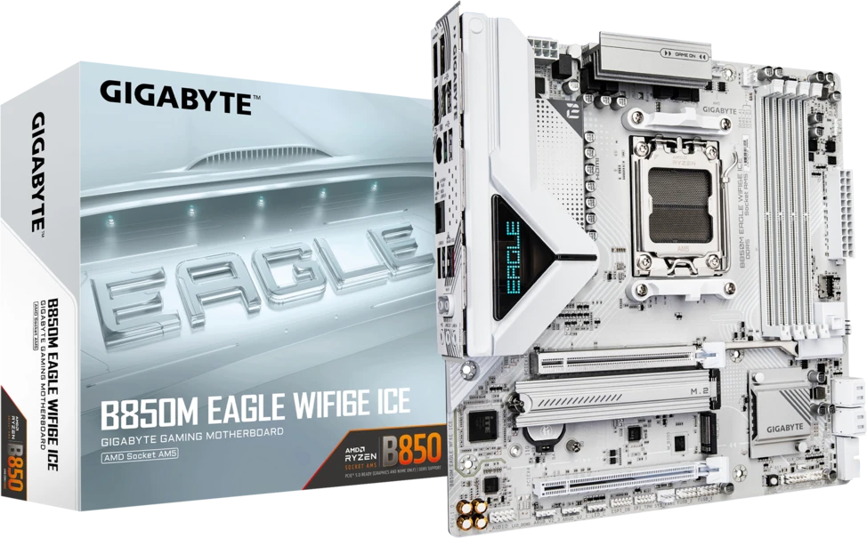 Материнская плата AM5 Gigabyte B850M Eagle WIFI6E