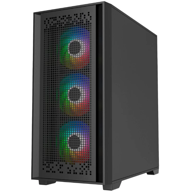 Корпус Powercase ByteFlow Black (CBFB-A4)