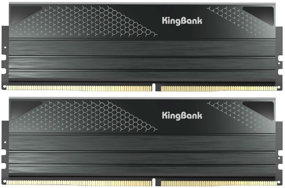 Б/у Модуль памяти DDR5 32GB (2x16GB) KingBank KFXB Heatsink XMP/EXPO 6000MHz CL28 (K5.01.FPA5ED9502)