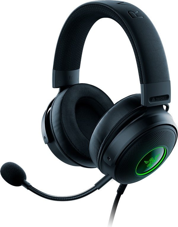 Гарнитура игровая Kraken V3 Hypersense черный, RZ04-03770100-R3M1