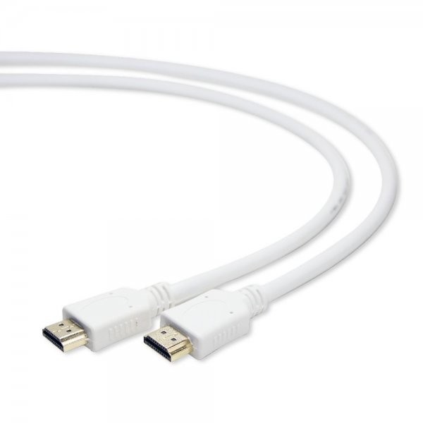 Кабель HDMI-HDMI 1,8m Cablexpert CC-HDMI4-W-6 (белый)