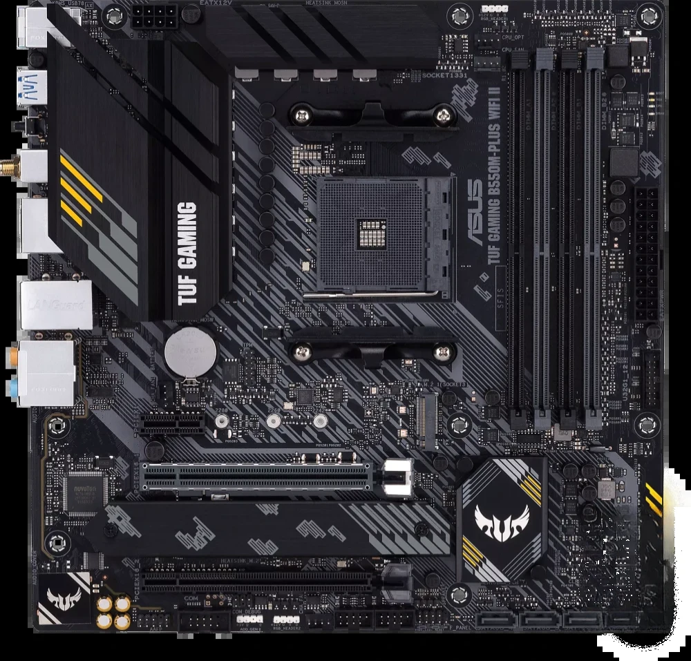 Материнская плата AM5 Asus B550M-PLUS TUF Gaming WIFI II