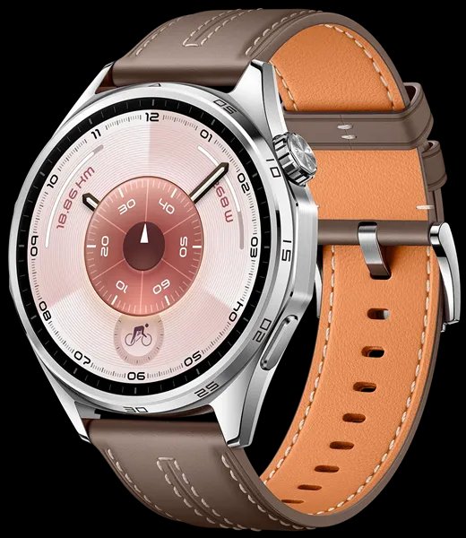 Смарт-часы Huawei Watch GT 6 (ATM-B19) 46 mm серый ремешок из кожи EAC