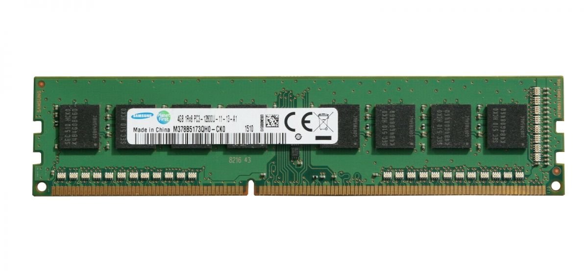 Б/у Модуль памяти DDR3 4GB Samsung 1600. 12800U. M378B5173QH0-CK0