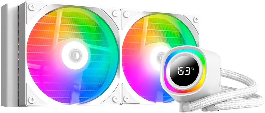 Водяное охлаждение ID-Cooling FX240 TD White