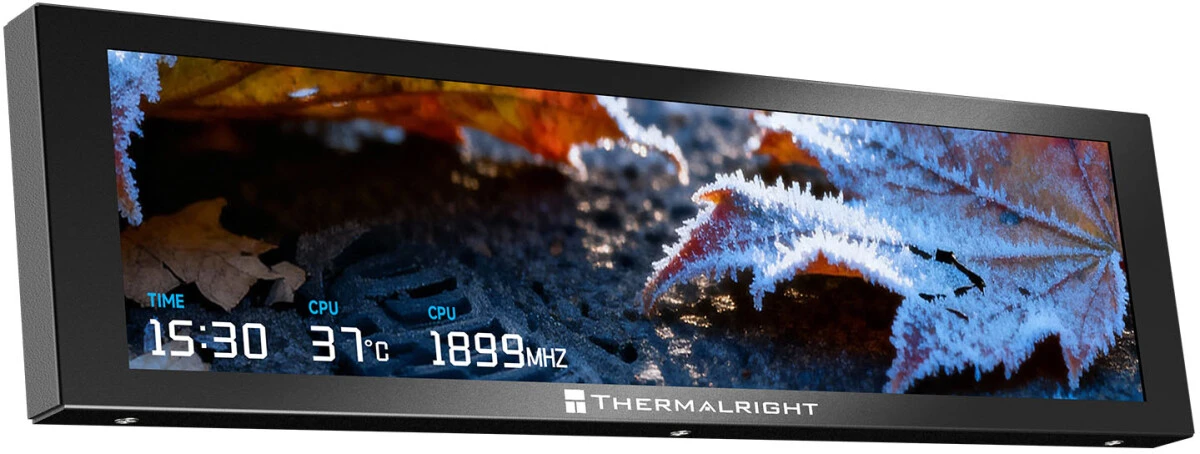 Дисплей для ПК 9.16 Thermalright Trofeo Vision LCD Black TRLCD9TVB