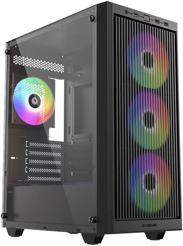 Корпус ID-Cooling WARE 300 ARGB Black, 4x120 мм
